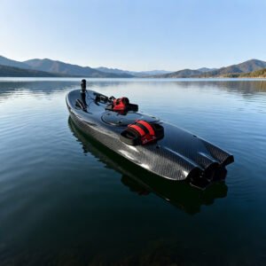 100% Carbon Fiber Fuel-Powered Surfboard $6,390